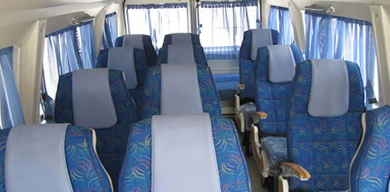 tempo traveller 12 seater