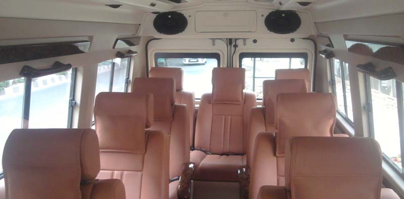 tempo traveller 9 seater Ranthambore